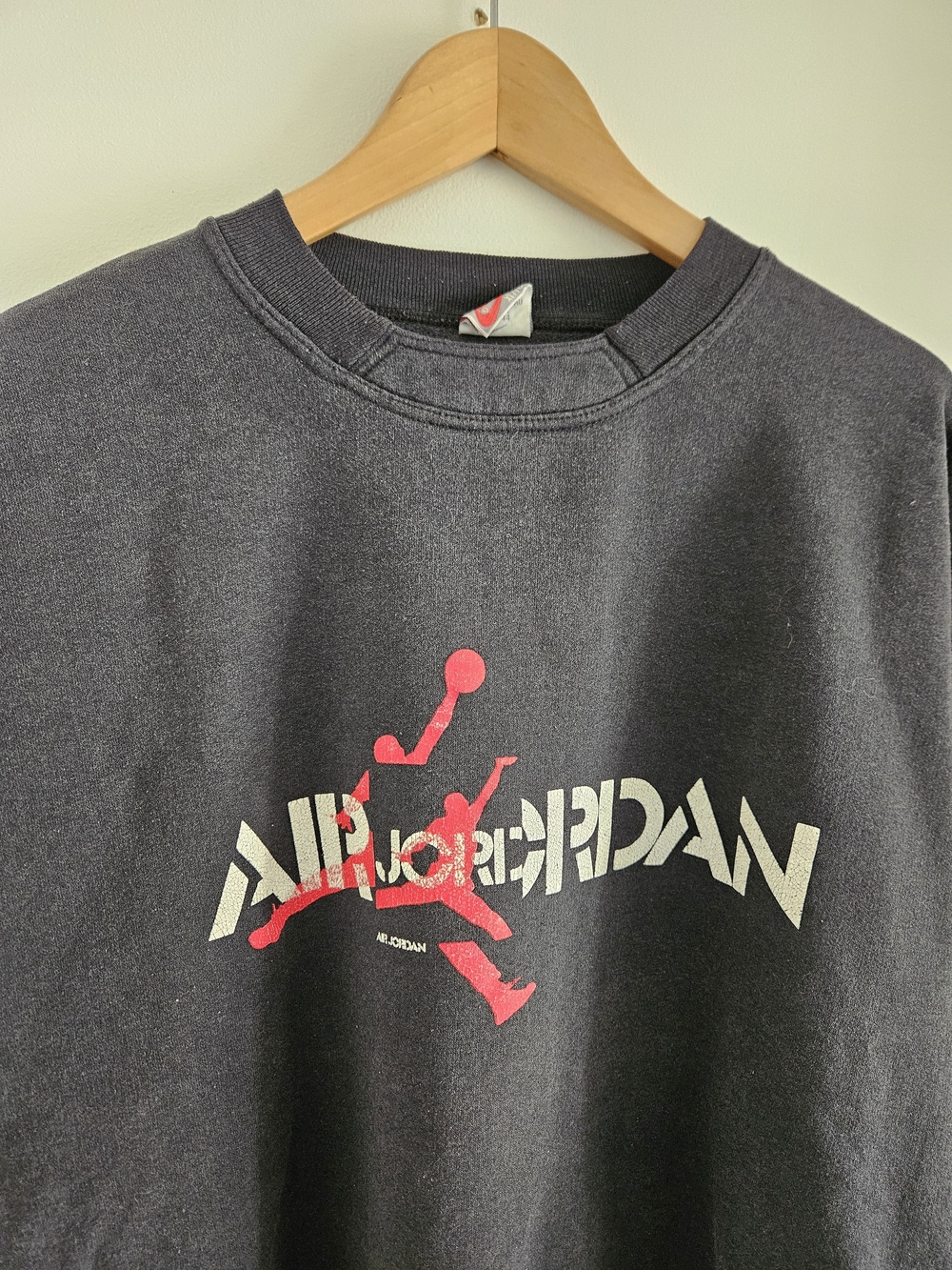Vintage Nike Air Jordan Crewneck Sweatshirt Mens Extra Large Basketball 90s - Picture 2 of 7